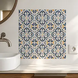 Porto Loop Medallion Fliesenfolien