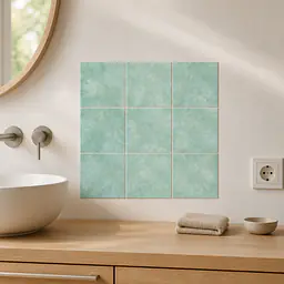 Zellige Seafoam Fliesenfolien
