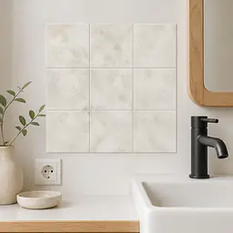 Zellige Chalk Fliesenfolien