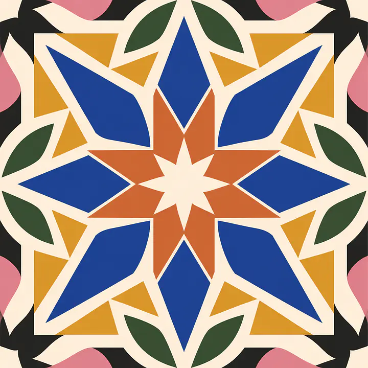 Terra Patchwork Market Fliesenfolien