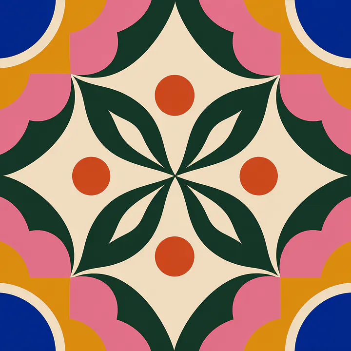 Terra Patchwork Market Fliesenfolien