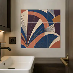 Neo Deco Fan Fliesenfolien