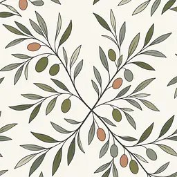 Olive Linework Fliesenfolien