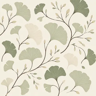 Ginkgo Drift Tile Decals primary image
