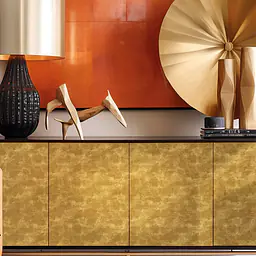 Möbelfolie Goldstruktur Metallic mit leichtem Patina-Effekt