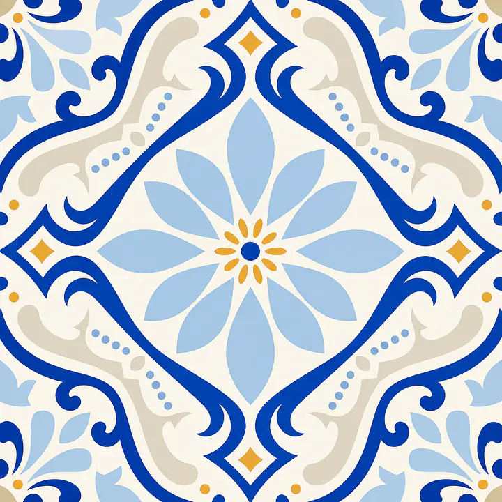 Lisboa Patchwork Calm Fliesenfolien
