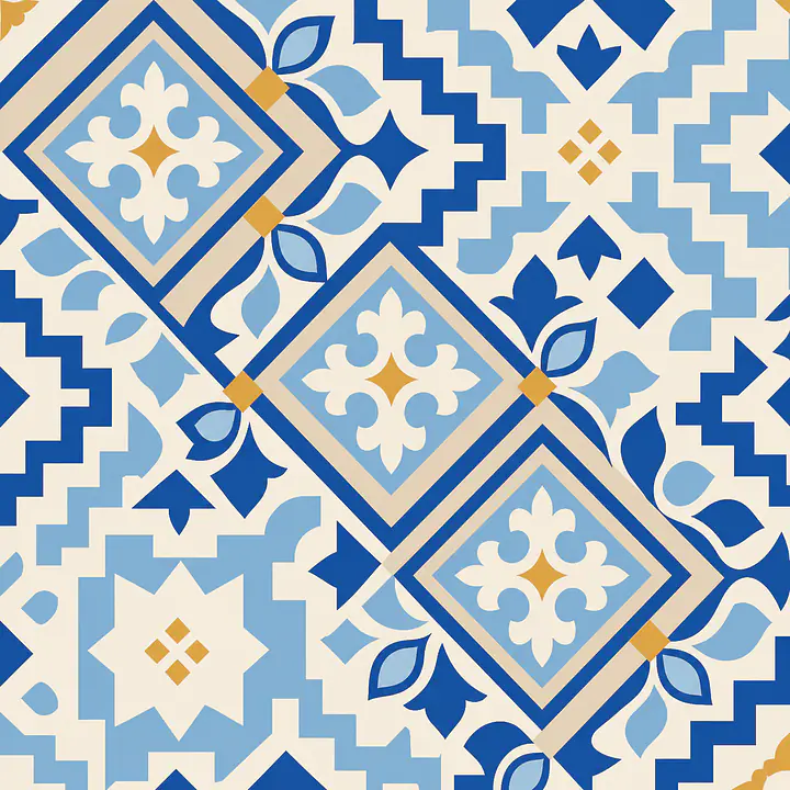 Lisboa Patchwork Calm Fliesenfolien