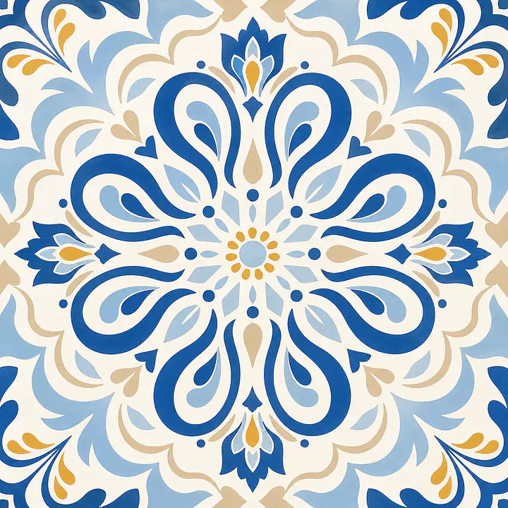 Lisboa Patchwork Calm Fliesenfolien