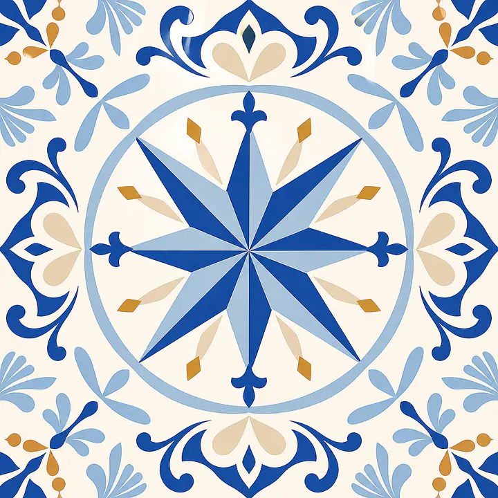 Lisboa Patchwork Calm Fliesenfolien