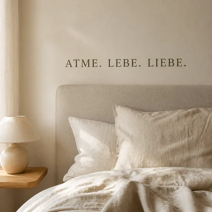 Wandtattoo mit Wunschtext