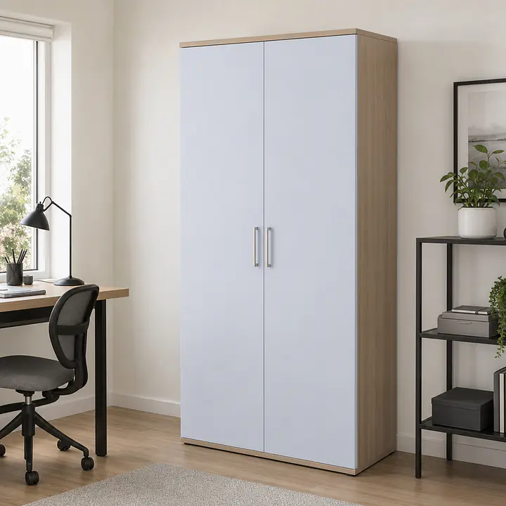 Möbelfolie Weiß Matt für moderne Möbel auf Schrank