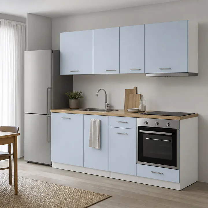 Möbelfolie Weiß Matt für moderne Möbel auf Küche
