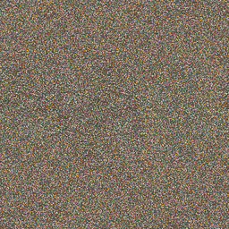 Möbelfolie mehrfarbig Glitzerstruktur