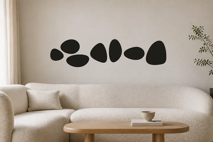 Pebble Drift Wall Decal