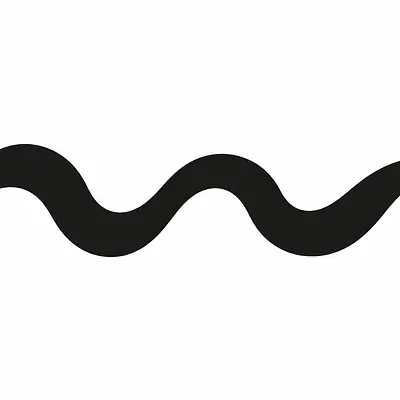 Tidal Ribbon Wandtattoo primary image