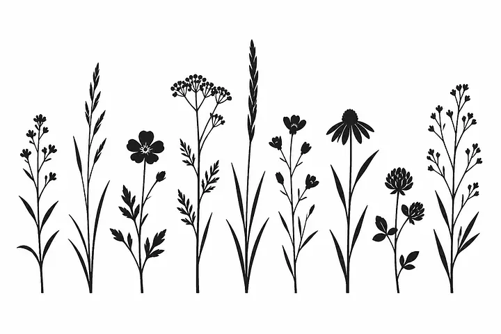 Wild Meadow Wall Decal