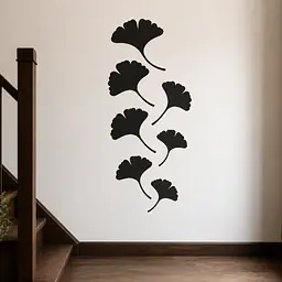 Ginkgo Cascade Wandtattoo