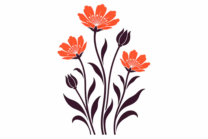 Night Garden Wandtattoo