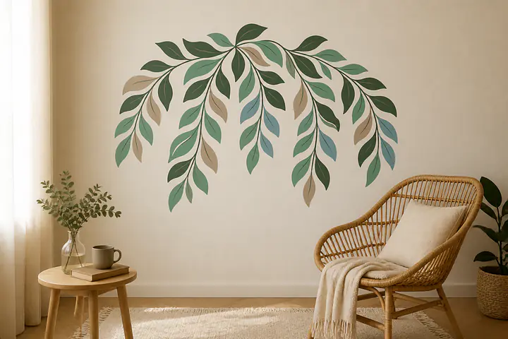 Jade Canopy Wandtattoo
