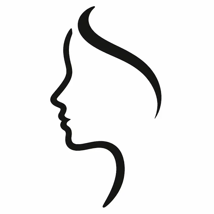 Quiet Profile Wandtattoo primary image