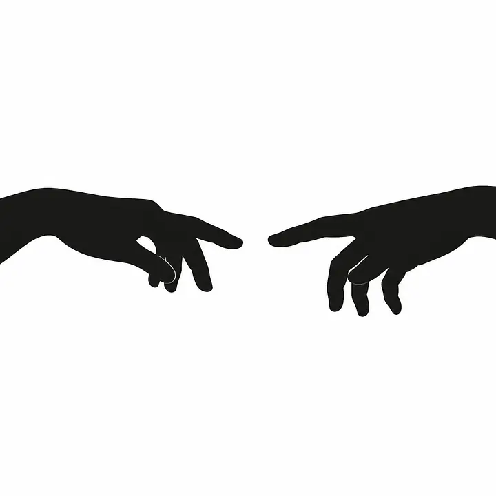Almost Touching Wandtattoo primary image