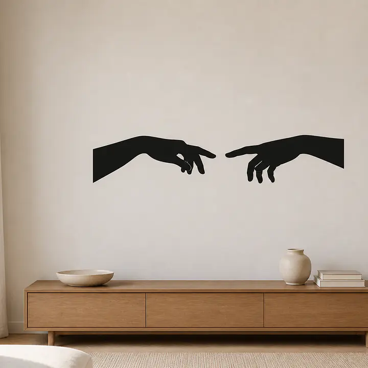 Almost Touching Wandtattoo secondary image