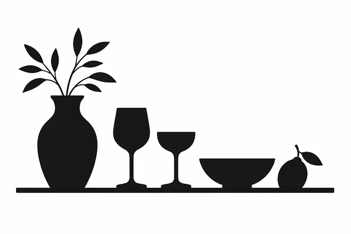 Slow Table – Wandtattoo