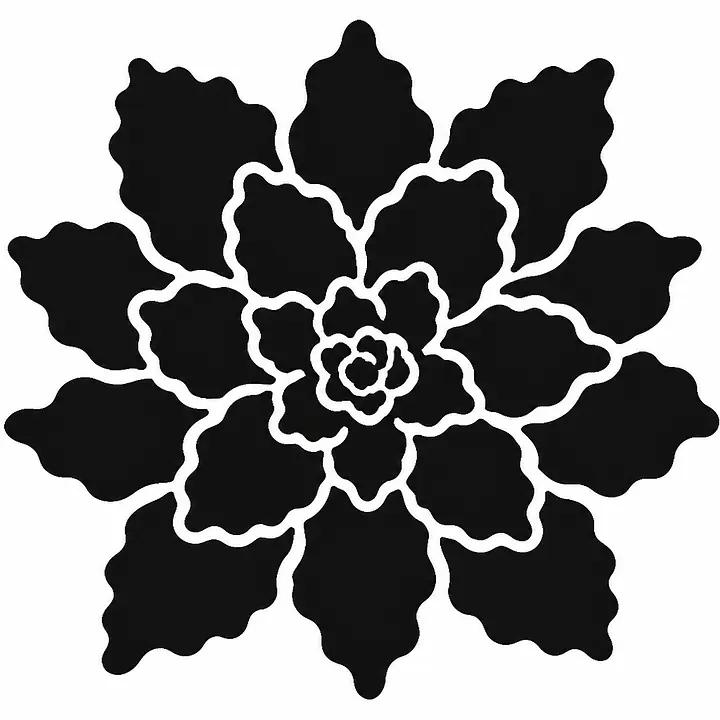 Garden Rosette Wandtattoo primary image