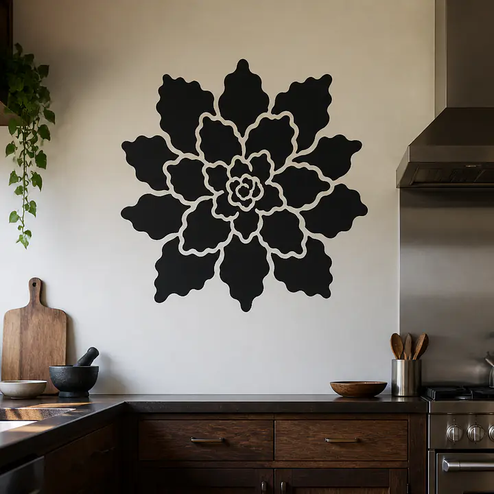 Garden Rosette Wandtattoo secondary image
