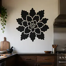 Garden Rosette Wandtattoo