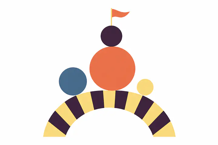 Circus Balance Wall Decal