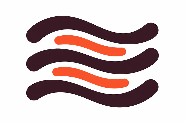 Persimmon Rhythm Wandtattoo