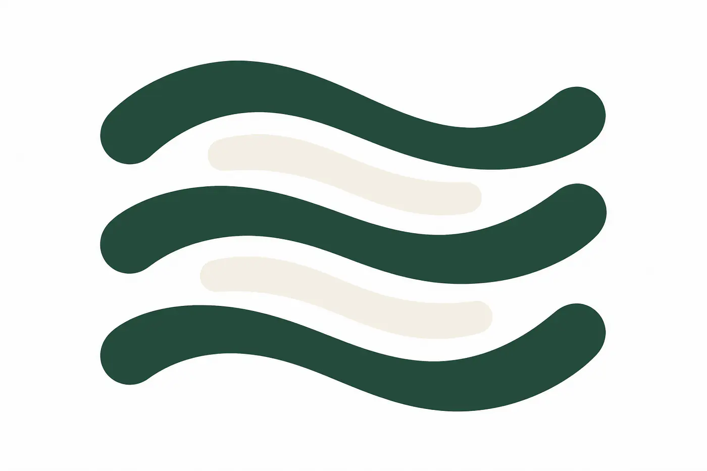 Persimmon Rhythm Wandtattoo - Größe: Mittel – ca. 90 × 52,5 cm installiert, Farbe: Forest und Farbe 2 – Akzent: Warm White