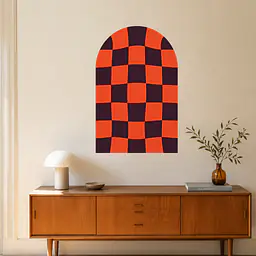 Checker Portal Wandtattoo