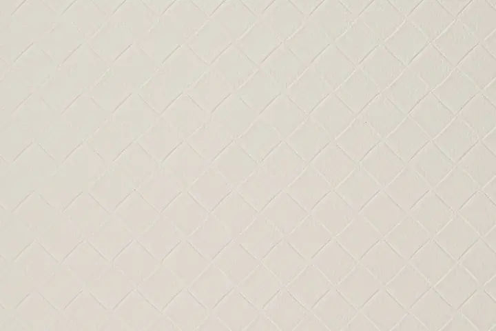 Möbelfolie Creme Lederstruktur mit Rautenmuster
