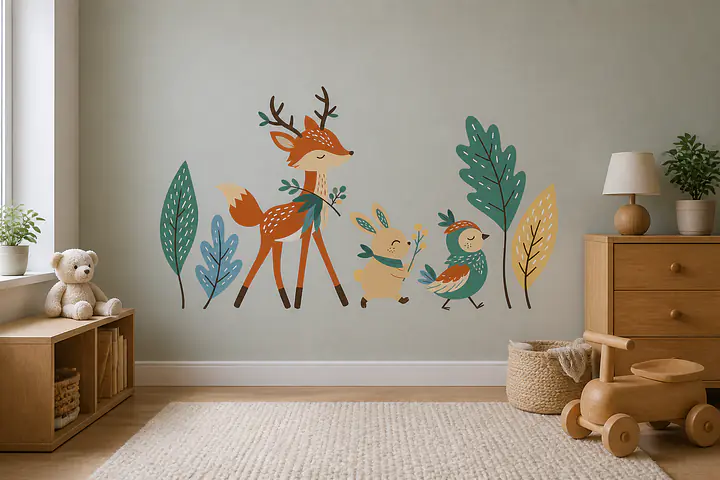 Wilderkind Parade Wandtattoo