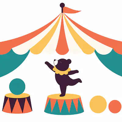 Little Big Top Wandtattoo primary image
