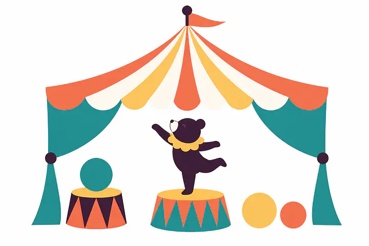 Little Big Top Wandtattoo