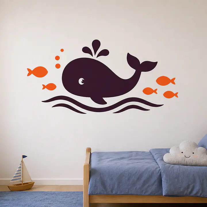 Ocean Friends Wandtattoo secondary image