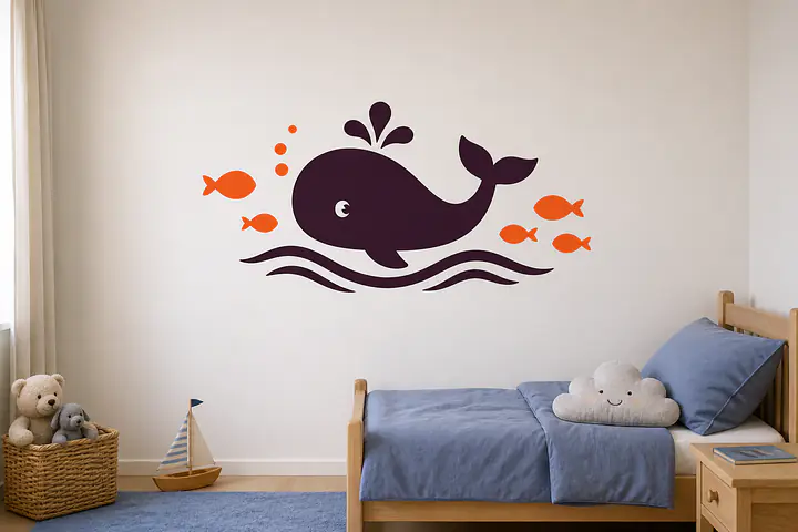 Ocean Friends Wall Decal