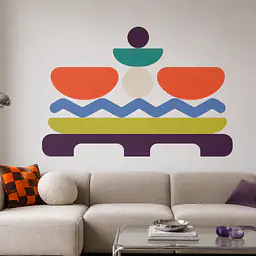 Electric Stack Wandtattoo