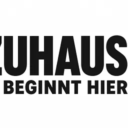 ZUHAUSE BEGINNT HIER Wandtattoo
