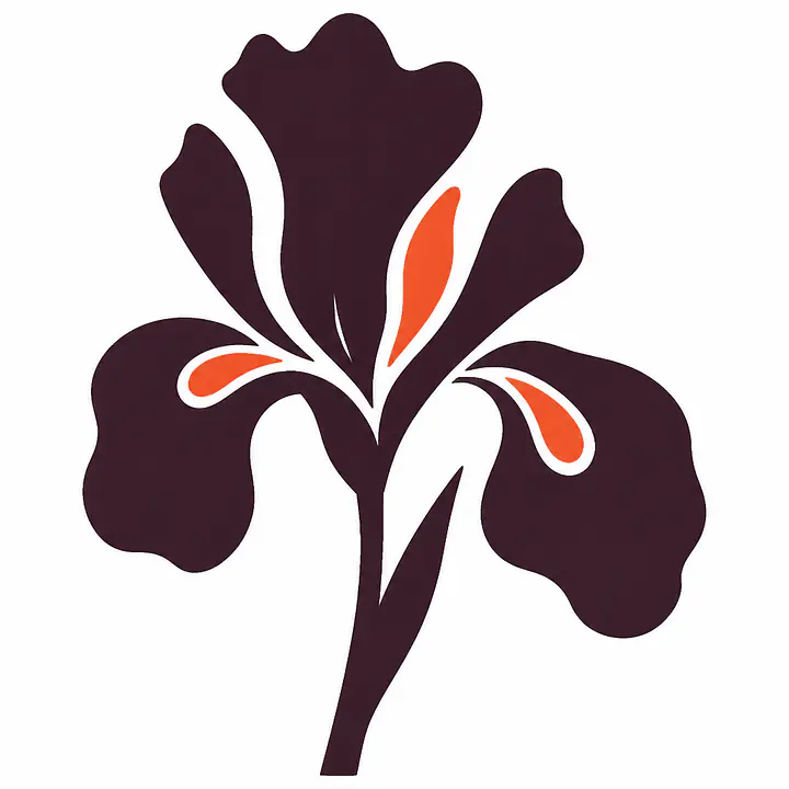 Wild Iris – Wandtattoo primary image