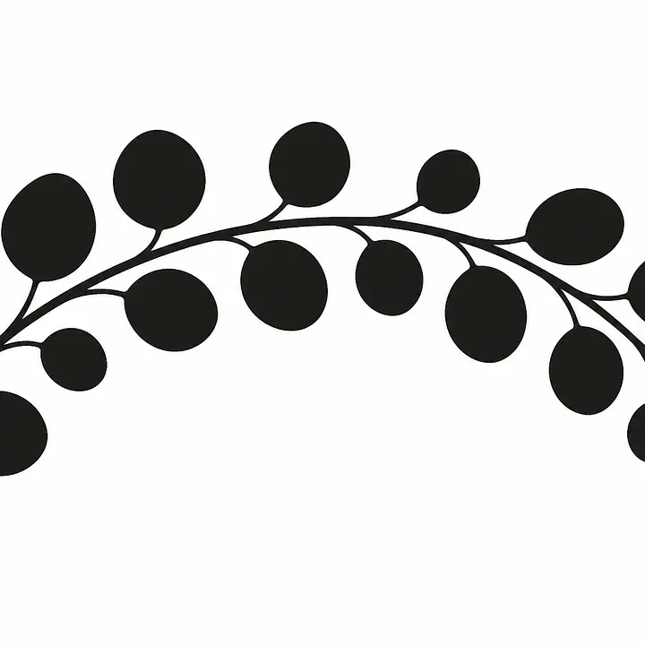 Eucalyptus Arc Wandtattoo primary image