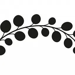 Eucalyptus Arc Wandtattoo