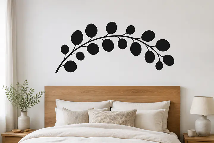 Eucalyptus Arc Wandtattoo