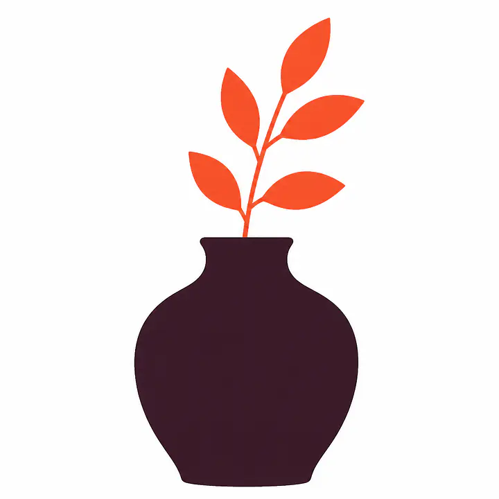 Atelier Vase – Wandtattoo primary image