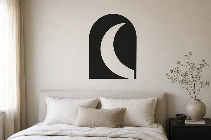 Lunar Portal Wall Decal