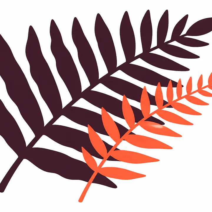 Fern Shadow – Wandtattoo primary image