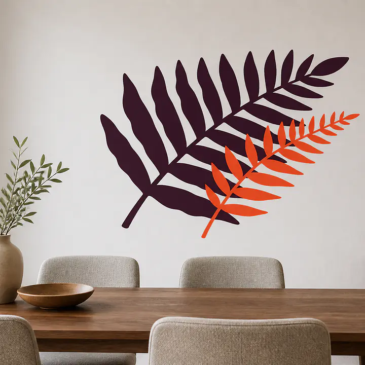Fern Shadow – Wandtattoo secondary image